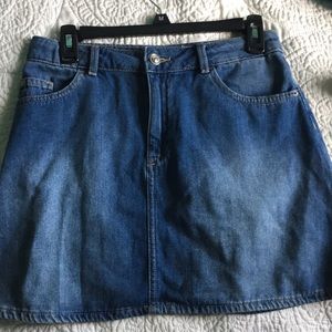 Denim skirt